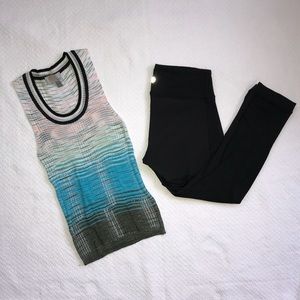 EUC Missoni Colorful Fine Knit Tank Top